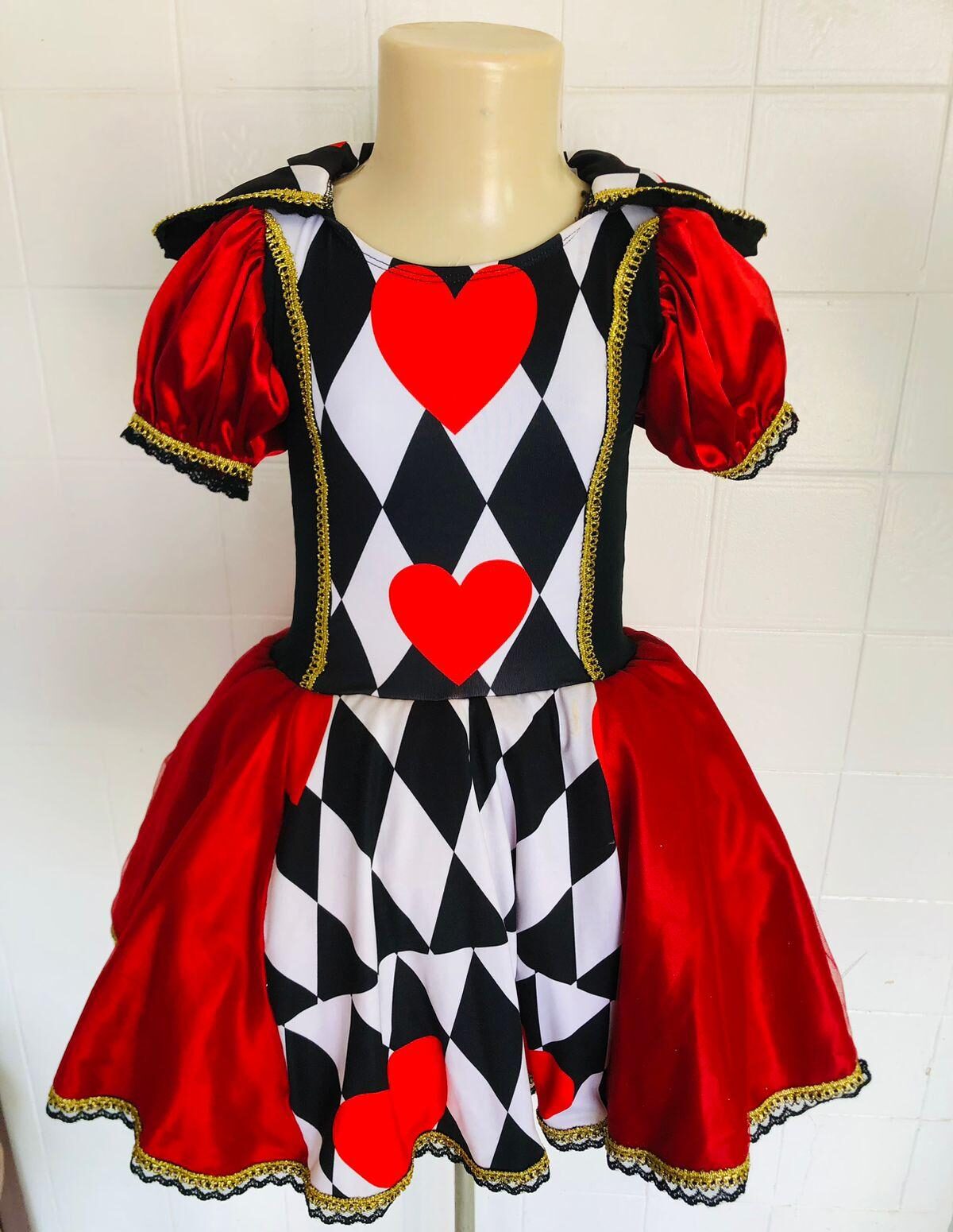 Fantasia Dama de Copas - cód. 2500