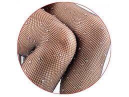 Meia Calça Arrastão com Brilho cód-2045